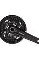 SHIMANO Kurbeln und Kettenblätter - MT500 175mm 40/30/22 - Schwarz