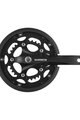 SHIMANO Kurbeln und Kettenblätter - CLARIS R2000 175mm 50/34 - Schwarz