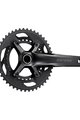 SHIMANO Kurbeln und Kettenblätter - GRX RX600 172,5mm 46/30 - Schwarz