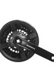 SHIMANO Kurbeln und Kettenblätter - TOURNEY TY301 150mm 42/34/24 - Schwarz