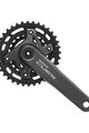 SHIMANO Kurbeln und Kettenblätter - CUES U6000-2 175mm 36/22 - Schwarz