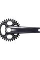 SHIMANO Kurbeln - XT M8100-1 170mm - Schwarz