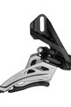 SHIMANO DEORE M4100 SIDE SWING D-TYPE - Silber/Schwarz