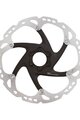 SHIMANO Bremsscheibe - DEORE XT - RT86 203mm - Silber/Schwarz