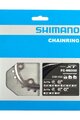 SHIMANO Kettenblatt - DEORE XT M8000 24 - Schwarz