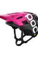 POC Fahrradhelm - KORTAL RACE MIPS  - Rosa/Schwarz