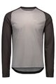 POC Langarm Fahrradtrikot für den Sommer - MOTION AIR L/S - Grau