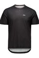 POC Kurzarm Fahrradtrikot - MOTION AIR S/S - Schwarz