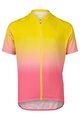 POC Kurzarm Fahrradtrikot - XC  - Gelb/Rosa