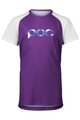 POC Kurzarm Fahrradtrikot - ESSENTIAL MTB - Lila/Weiß