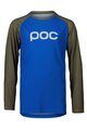 POC Langarm Fahrradtrikot für den Sommer - ESSENTIAL MTB - Blau/Grün