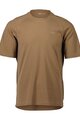 POC Kurzarm Fahrrad-Shirt - POISE TEE - Braun