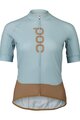 POC Kurzarm Fahrradtrikot - ESSENTIAL ROAD  - Blau/Braun