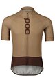 POC Kurzarm Fahrradtrikot - ESSENTIAL ROAD - Braun