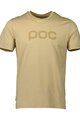 POC Kurzarm Fahrrad-Shirt - TEE - Beige