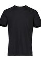 POC Kurzarm Fahrrad-Shirt - LIGHT MERINO - Schwarz