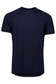 POC Kurzarm Fahrrad-Shirt - LIGHT MERINO - Blau