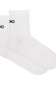 POC Knöchelhohe Fahrradsocken - CADENCE ROAD SHORT SOCKS - Weiß