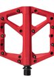 CRANKBROTHERS Pedale - STAMP 1 LARGE - Rot