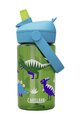 CAMELBAK Fahrrad-Wasserflasche - THRIVE FLIP STRAW KIDS 0,4l - Grün/Blau