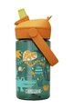 CAMELBAK Fahrrad-Wasserflasche - THRIVE FLIP STRAW KIDS 0,4l - Grün/Orange