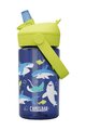 CAMELBAK Fahrrad-Wasserflasche - THRIVE FLIP STRAW KIDS 0,4l - Blau/Gelb