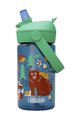 CAMELBAK Fahrrad-Wasserflasche - THRIVE FLIP STRAW KIDS 0,4l - Grün/Blau