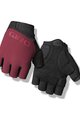 GIRO Fingerlose Fahrradhandschuhe - TESSA II GEL - bordeaux/Schwarz