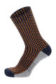 SANTINI Klassische Fahrradsocken - SFERA - Blau/Orange