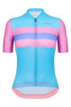 SANTINI Kurzarm Fahrradtrikot - ECO SLEEK NEW BENGAL - Rosa/Türkis