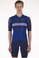 SANTINI Kurzarm Fahrradtrikot - ECO SLEEK NEW BENGAL  - Blau