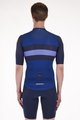 SANTINI Kurzarm Fahrradtrikot - ECO SLEEK NEW BENGAL  - Blau