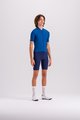 SANTINI Kurzarm Fahrradtrikot - REDUX SPEED - Blau