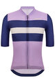 SANTINI Kurzarm Fahrradtrikot - BENGAL - Blau/Lila/Weiß