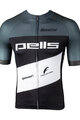 SANTINI Kurzarm Fahrradtrikot - TONO PELLS - Schwarz/Grau