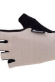 SANTINI Fingerlose Fahrradhandschuhe - TACT - Beige