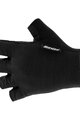 SANTINI Fingerlose Fahrradhandschuhe - TACT - Schwarz