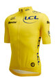 SANTINI Kurzarm Fahrradtrikot - FAN TDF LEADER - Gelb