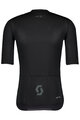 SCOTT Kurzarm Fahrradtrikot - PREMIUM - Schwarz