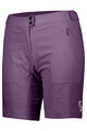 SCOTT Fahrradshorts ohne Träger - ENDURANCE LS/FIT W/PAD - Lila