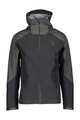 SCOTT wasserfeste Jacke - EXPLORAIR LIGHT DRYO 3L - Schwarz/Grau