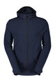 SCOTT Kapuzenpullover - COMMUTER MERINO - Blau