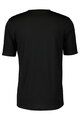 SCOTT Kurzarm Fahrrad-Shirt - COMMUTER MERINO - Schwarz