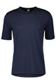 SCOTT Kurzarm Fahrrad-Shirt - COMMUTER MERINO - Blau