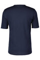 SCOTT Kurzarm Fahrrad-Shirt - COMMUTER MERINO - Blau