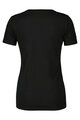 SCOTT Kurzarm Fahrrad-Shirt - TEE COMMUTER MERINO W - Schwarz