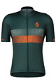 SCOTT Kurzarm Fahrradtrikot - TEAM 10 - Grün/Orange