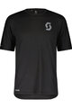 SCOTT Kurzarm Fahrrad-Shirt - TRAIL VERTIC PRO SS - Schwarz