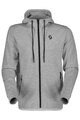 SCOTT Kapuzenpullover - TECH ZIP - Grau