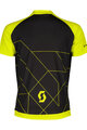 SCOTT Kurzarm Fahrradtrikot - RC TEAM SS JR - Schwarz/Gelb